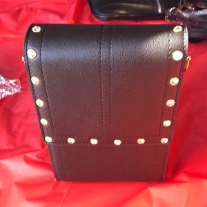 Studded crossbody bag